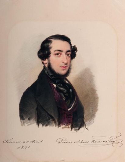 Moritz Michael DAFFINGER (Vienne, 1790-1849) Fürst Alexis Kourakin Prince Alexis...