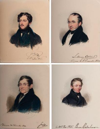Moritz Michael DAFFINGER (Vienne, 1790-1849) Graf Joseph Zichy von Vàsonykeö; Freiherr...
