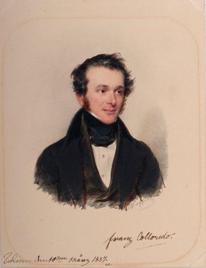 Moritz Michael DAFFINGER (Vienne, 1790-1849) Graf Franz Colloredo-Wallsee Comte François...