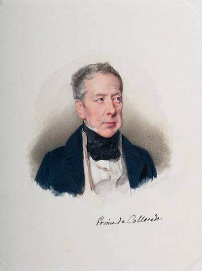 Ferdinand Georg WALDMÜLLER (Hinterbrühl, 1793-Baden, 1865) Fürst Rudolph Joseph zu...
