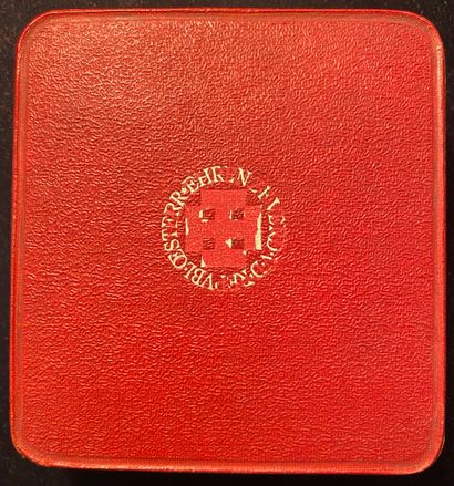 null Autriche - Ordre du Mérite de la République, fondé en 1922, plaque d'officier...