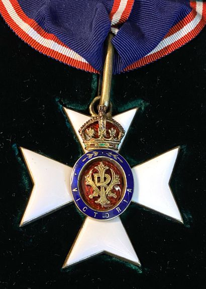 null United Kingdom - Royal Victorian Order, founded in 1896, gilt and enamel grand...