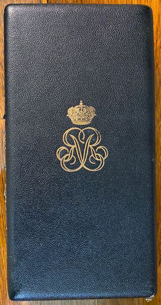 null Principauté de Monaco - Ordre de Saint-Charles, fondé en 1858, plaque de grand...