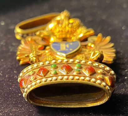 null Autriche - Ordre de la Couronne de Fer, bijou de 2e classe (commandeur) en or...