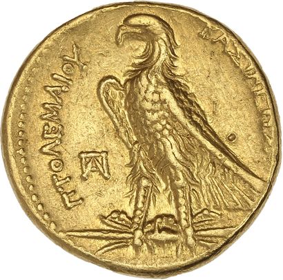 null ROYAUME d'ÉGYPTE : Ptolémée Ier Soter (323-285 av. J.-C.).

Pentadrachme d'or....