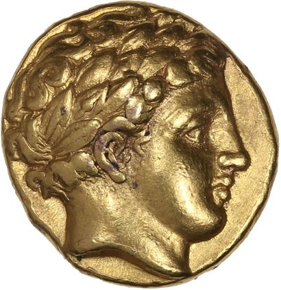 null ROYAUME de MACÉDOINE : Philippe II (359-336 av. J.-C.).

Statère d'or. Amphipolis....