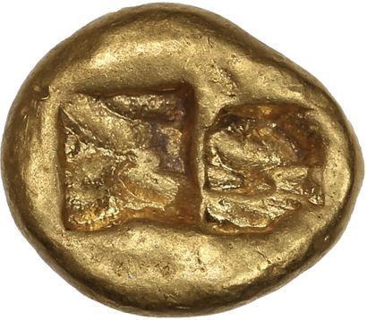 null KINGDOM OF LYDIA: Croesus (561-546 B.C.).

Gold statere, heavy series. Sardis....