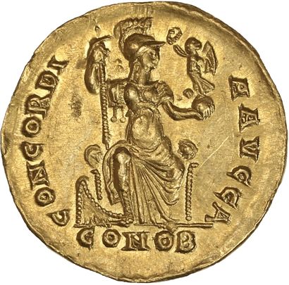 null ARCADIUS (383-408).

Solidus. Constantinople (395-402, 1re officine). 4,44 g....