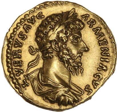 LUCIUS VÉRUS (161-169).

Auréus. Rome (163-164)....