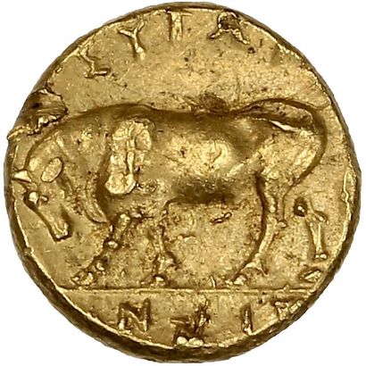 null SICILE, Syracuse : Règne d'Agathoclès (317-289 av. J.-C.).

Sixième de statère...