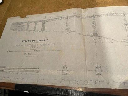 null Architectural plan of the Garabit viaduct