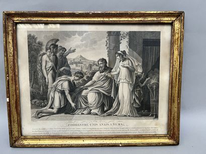 null Neoclassical school

Suite of four engravings representing the story of Numa...