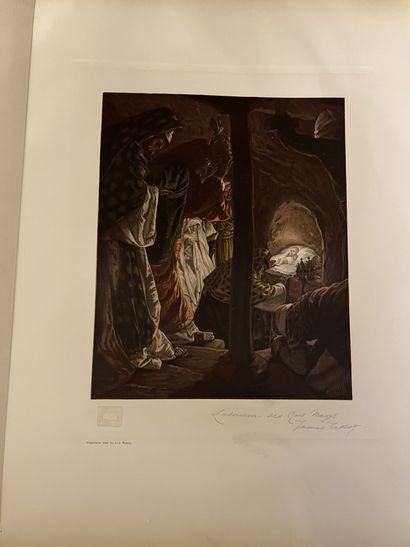 null Alfred Mame et Fils et James Tissot, La vie de N.S. Jésus Christ, Tours, 1896.

Deux...