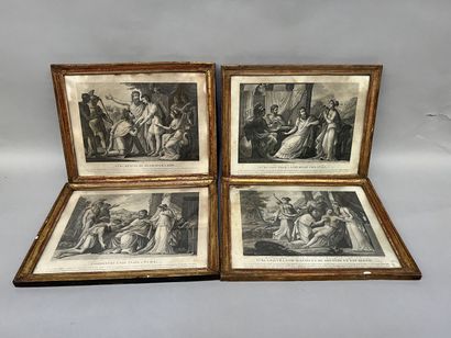 null Neoclassical school

Suite of four engravings representing the story of Numa...