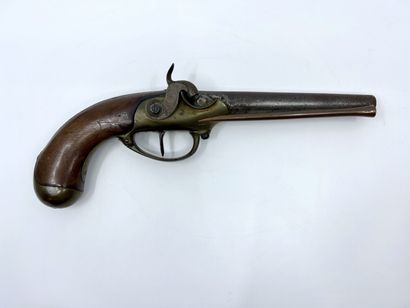 null PISTOLET d'arçon modèle 1777 transformé à percussion.
L. 34,5 cm.



---
ENLÈVEMENT...