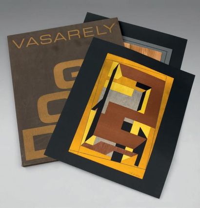 Victor VASARELY Gordes, fondation Vasarely de Gordes, 1971 Ouvrage comprenant une...