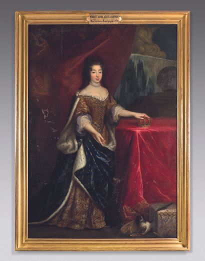 ÉCOLE FRANÇAISE du début du XVIIIe siècle
Portrait...