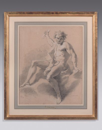 null Attribué à Michel-François DANDRE-BARDON (1700-1783)
Étude pour une figure de...