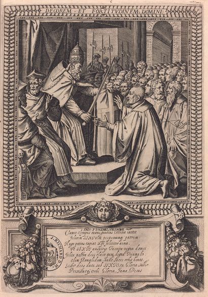 null ORDRE DE MALTE. - STATUTA HOSPITALIS HIERUSALEM. [Rome, 1588]. In-folio, (6)-(2...