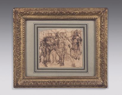 null ITALIAN SCHOOL of the late 16th century
Martyrdom of a Saint Pen, brown ink....