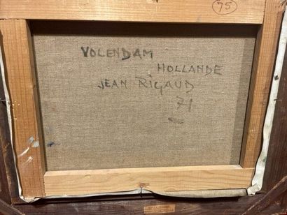null Jean RIGAUD (1912-1999)
Le port de Volendam
Huile sur toile signée en bas à...