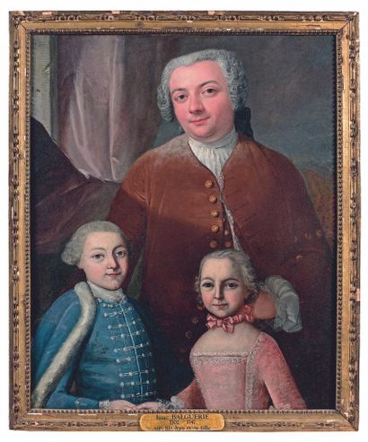 ÉCOLE FRANÇAISE du XVIIIe siècle
Portrait...