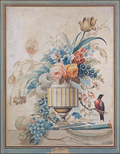 Attribué à Hermonius UPPINK (1753-1793)
Bouquet...