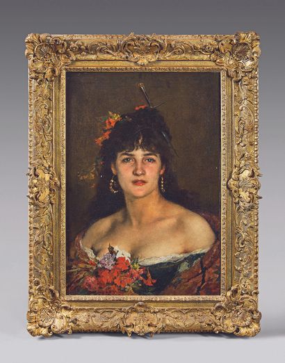 Fernand CORMON (1845-1924)
Portrait of a...