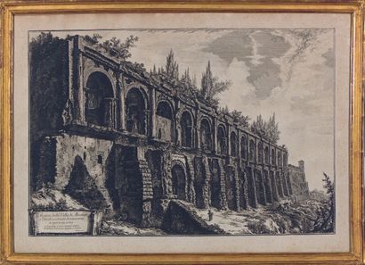 null Giovanni Battista PIRANESI
Veduta dell'interno del Anfiteatro Flavio detto il...