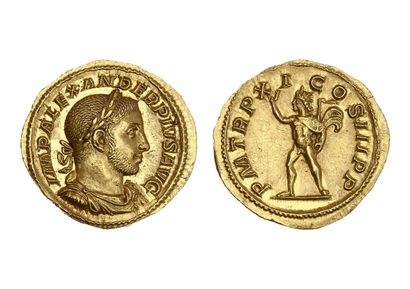 ALEXANDRE SÉVÈRE (222-235) 
Auréus. Rome....