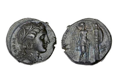 SICILE, Syracuse 
Tétradrachme (317-310 av....