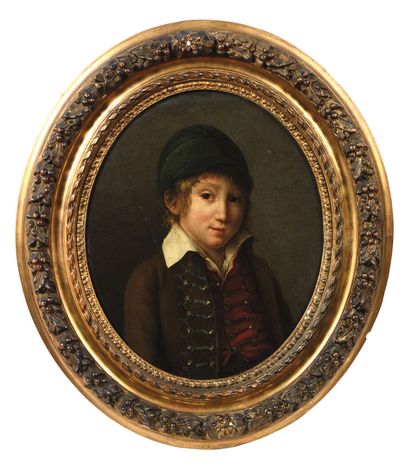 Entourage de Martin DROLLING (1752-1817)
Portrait...