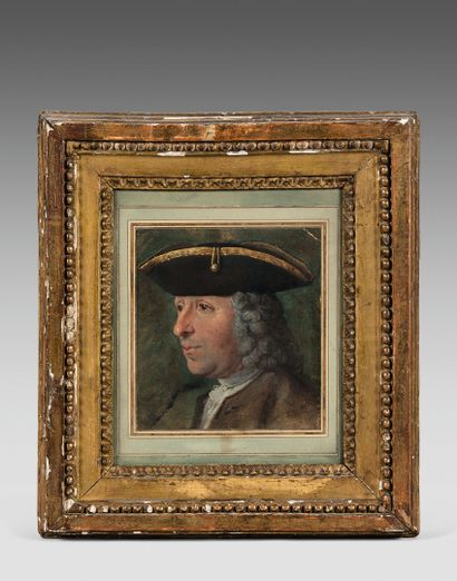 null FRENCH SCHOOL of the first half of the 18th century
Portrait of a man with a...