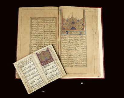 Manuscrit Qadjar - Livre de prières chiites...