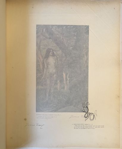 null J. James TISSOT. La Sainte Bible. Paris. Brunoff, 1904
2 volumes in-folio. ...