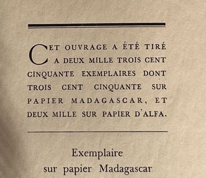 null LEFEVRE Georges. La Croisière Jaune, troisième mission, Paris, Plon, 1933. In-4....