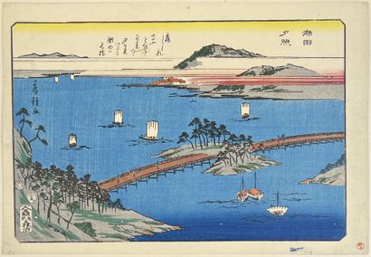 Utagawa Fusatane (act.1854-1888)
Trois oban...