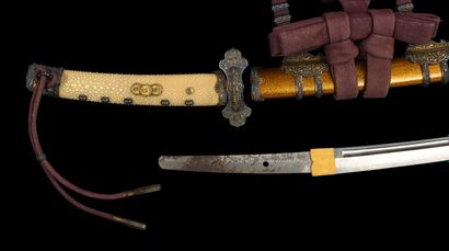 null Japan, precious sword of honor of Marshal Joffre.
Taishô period (1912-1926).
Rare...