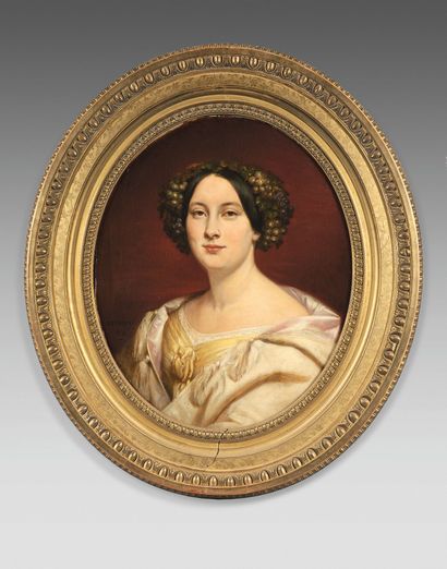 Henri de CAISNE (1799-1852)
Portrait de femme
Huile...