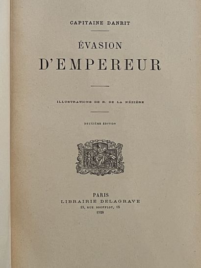 null QUATRE VOLUMES
Le page de Napoléon, E.Dupuis, illustration par Job, Ch.Delagrave,...