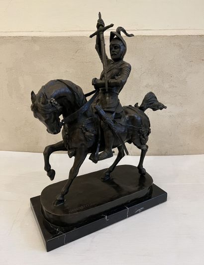 null Carlo MAROCHETTI (1805-1867)
"Philibert-Emmanuel de Savoie tirant son épée"
Épreuve...