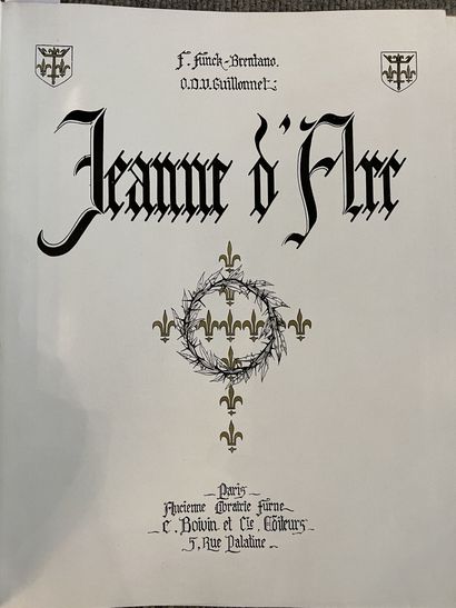 null Jeanne d'Arc.
Funck-Brentano, O.Guillonnet, édition Boivin & Cie, 1912
