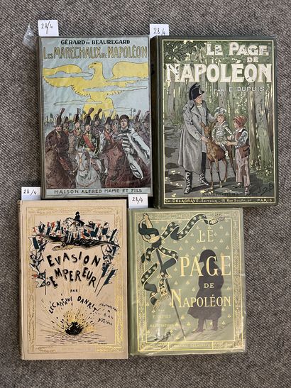 FOUR VOLUMES
Le page de Napoléon, E.Dupuis,...