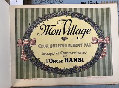 null ENSEMBLE DE DEUX VOLUMES :
- L'Histoire d'Alsace racontée aux enfants, Hansi...