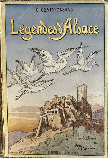 null ONZE VOLUMES :
Légendes d'Alsace	O.Gevin-Cassal	A.Robida	Boivin & Cie		1917
(2ex.)
Voyages...