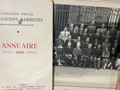 null Collège Sainte-Barbe - Paris 
Important ensemble de photographies de classe...