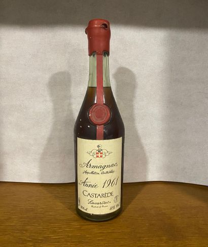null 1 bouteille ARMAGNAC Castarède 1961