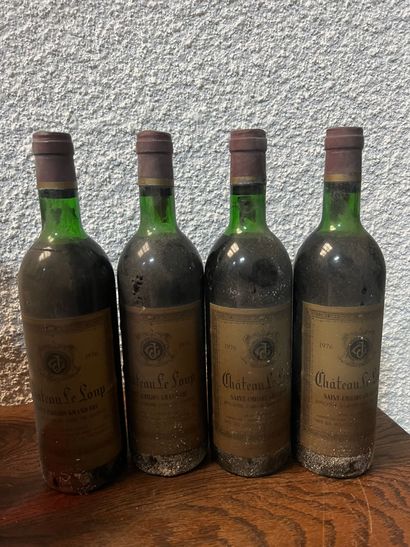 5 bouteilles Château LE LOUP, St-Emilion...
