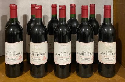 10 bouteilles Château LYNCH-BAGES, 5° cru...