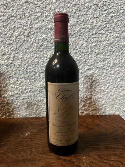 1 bouteille Château CLARKE, Listrac 1985